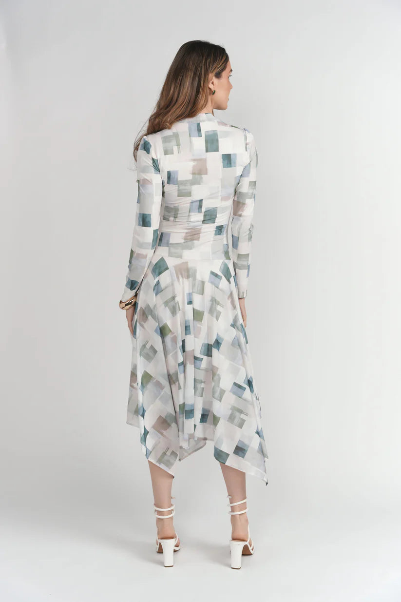 Liora Dress- Meadow Tile