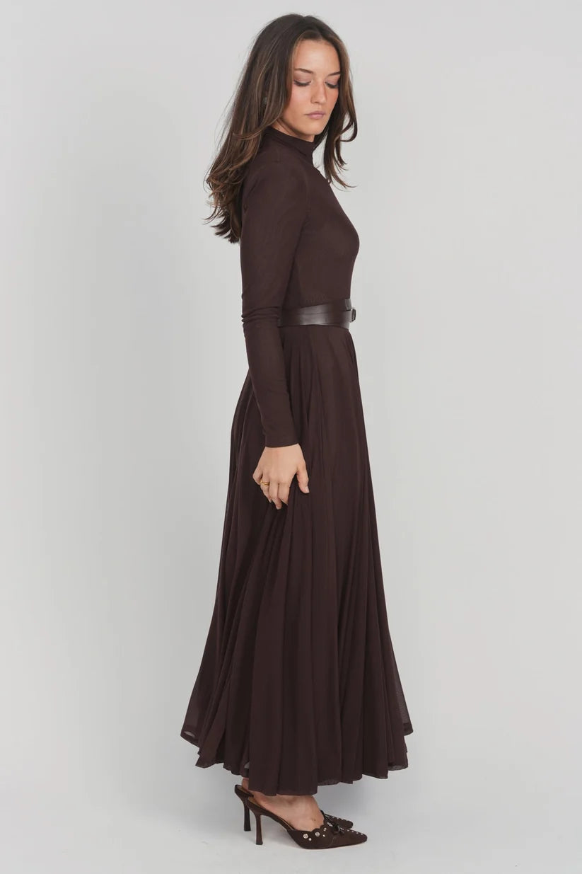 Alya Dress - Brown