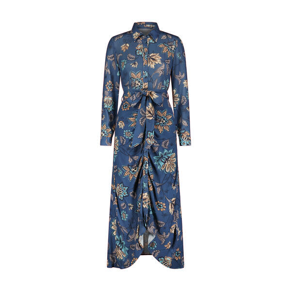 Megan Dress- Navy Floral