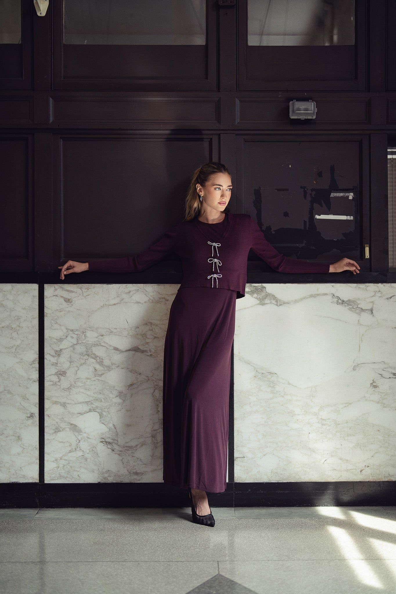 basic jersey dress Maxi Jersey Dress Basic