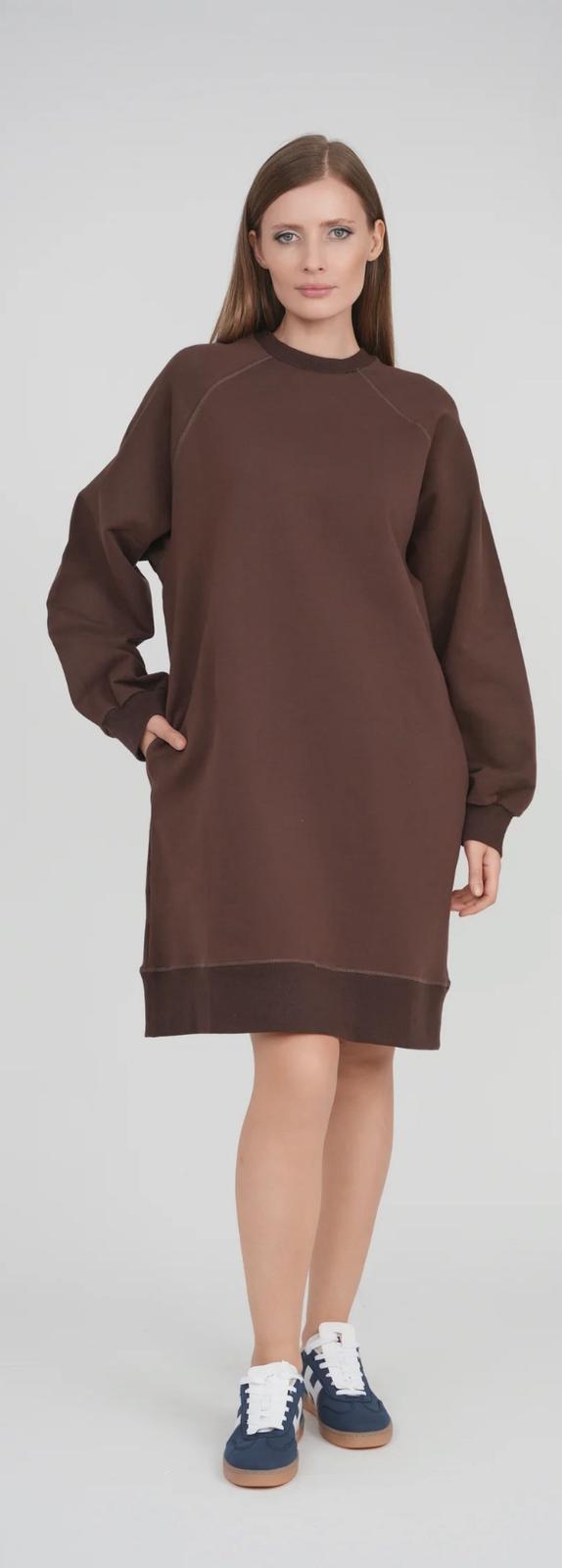 oversized sweatshirt dress Black with Logo Details Balensed Comfort in Every Stitch Oversized Half-Zip Hoodie Dress |