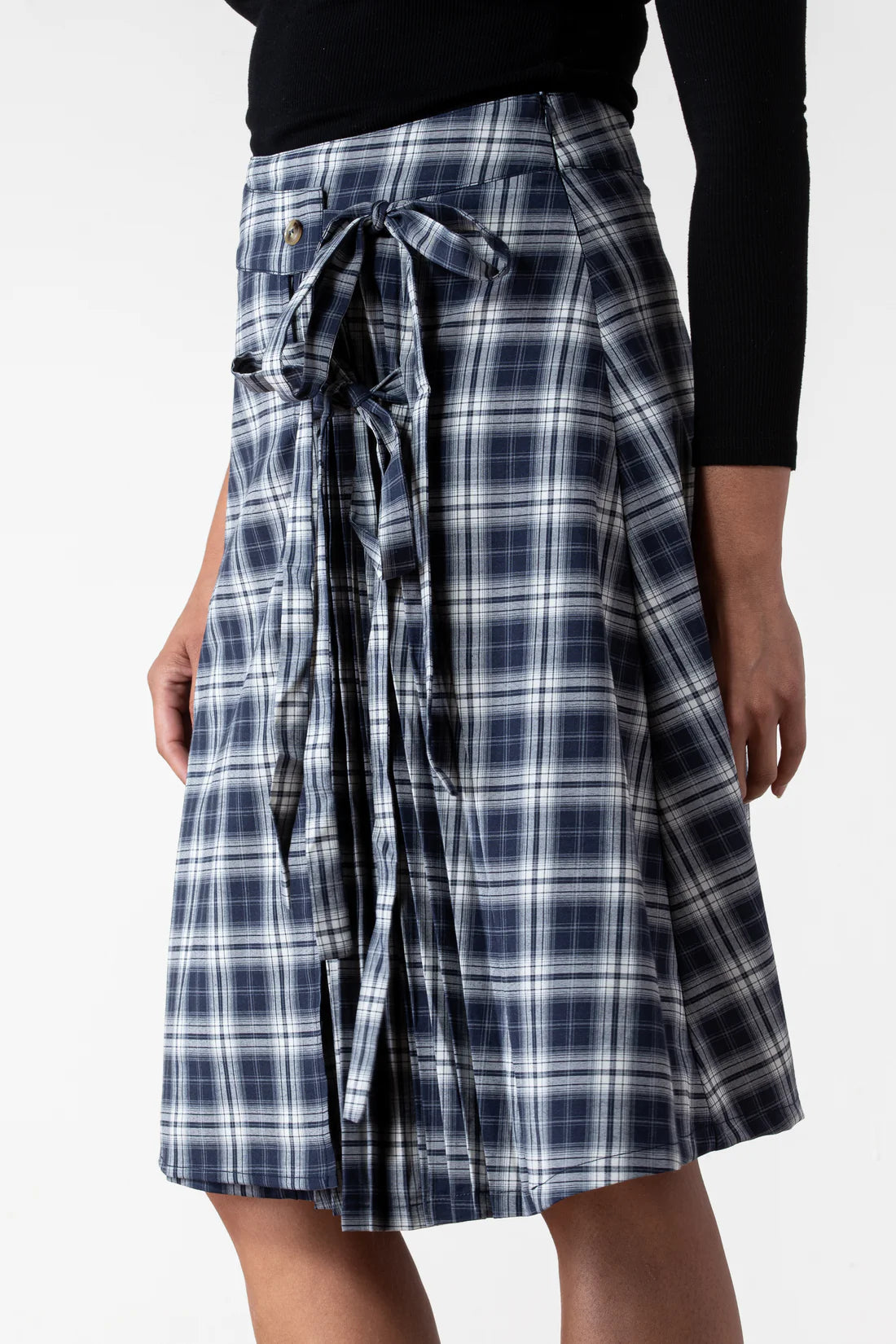 Pandia Skirt- Twilight Plaid