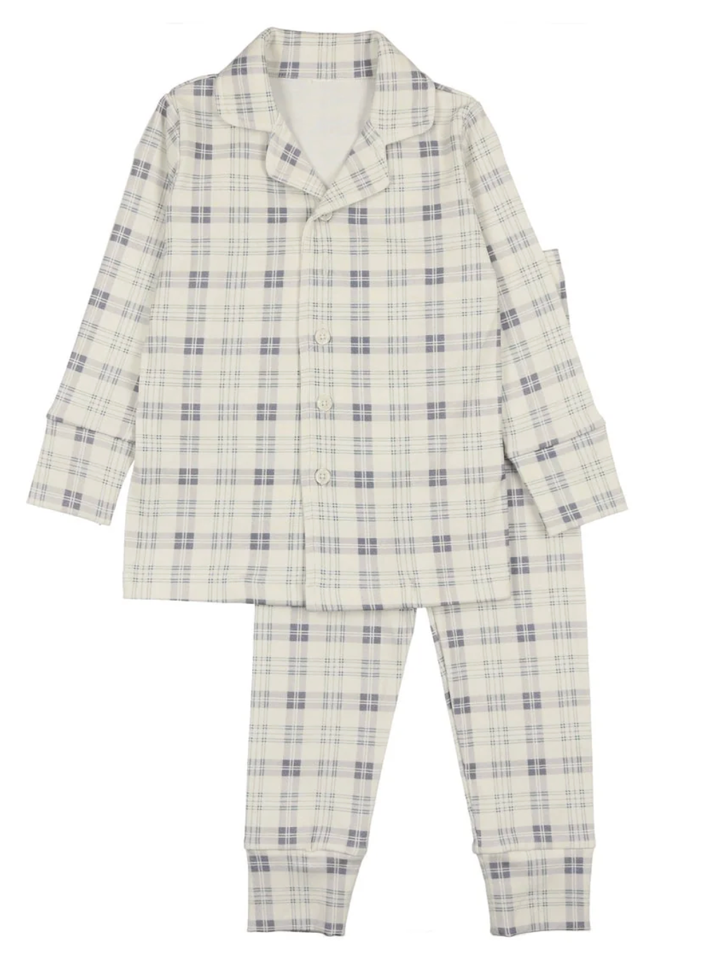 Plaid Grandpa Pajama Set