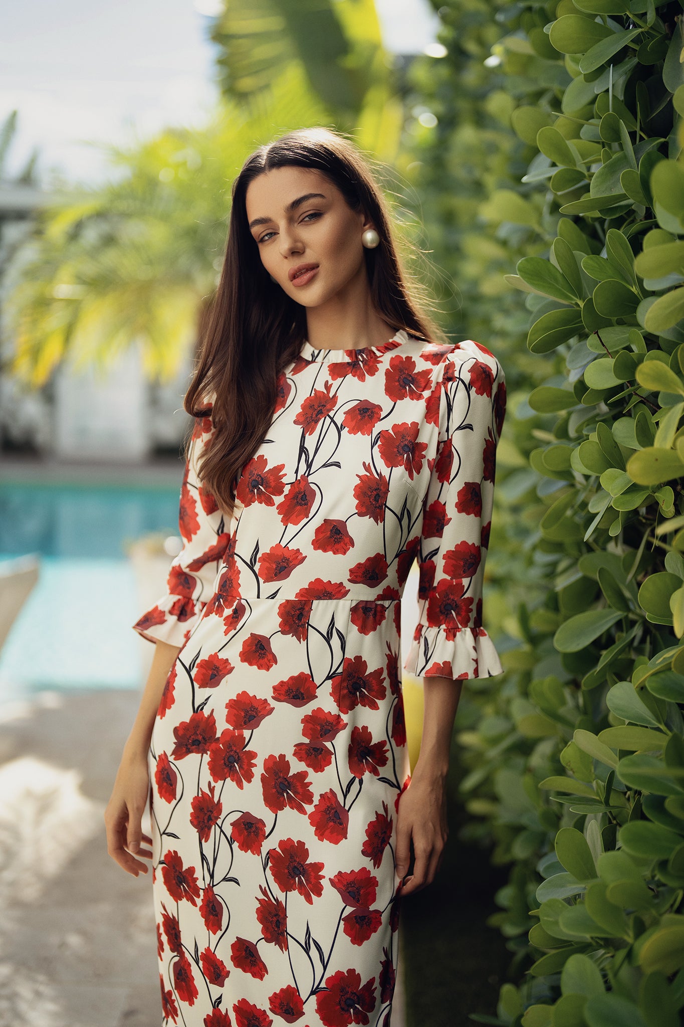 Shiri Dress- Poppies XL Shiri Dress- Poppies XL