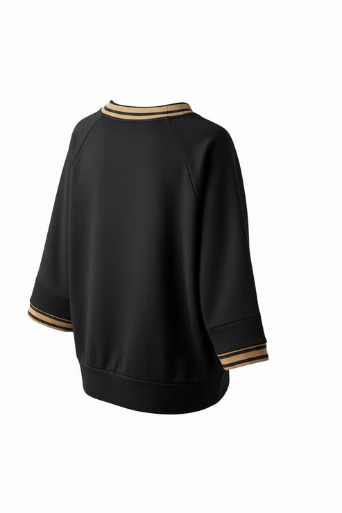 The Leisure Tee- Black