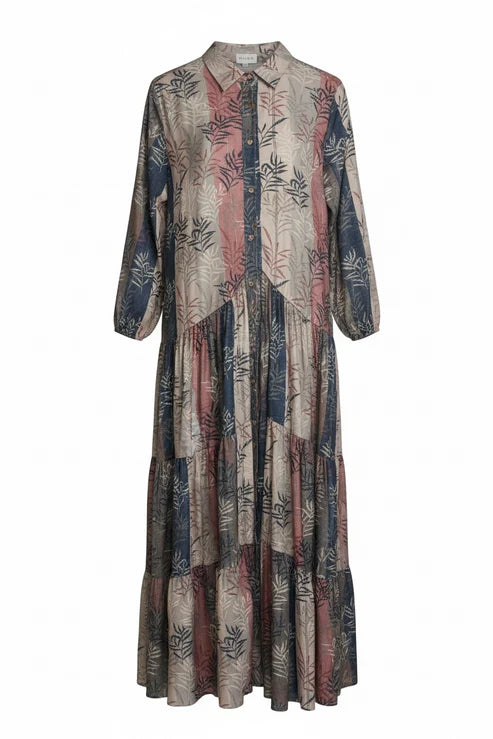 The Patchwork Maxi Dress- Summer Multi