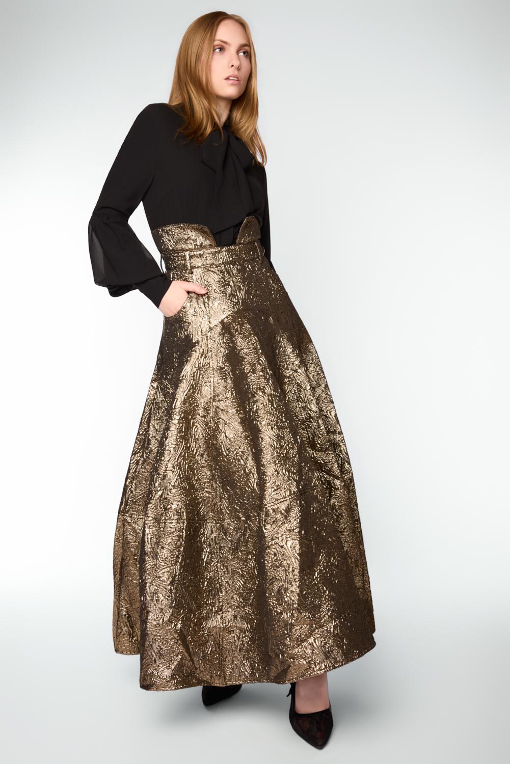 Nina Skirt - Gold