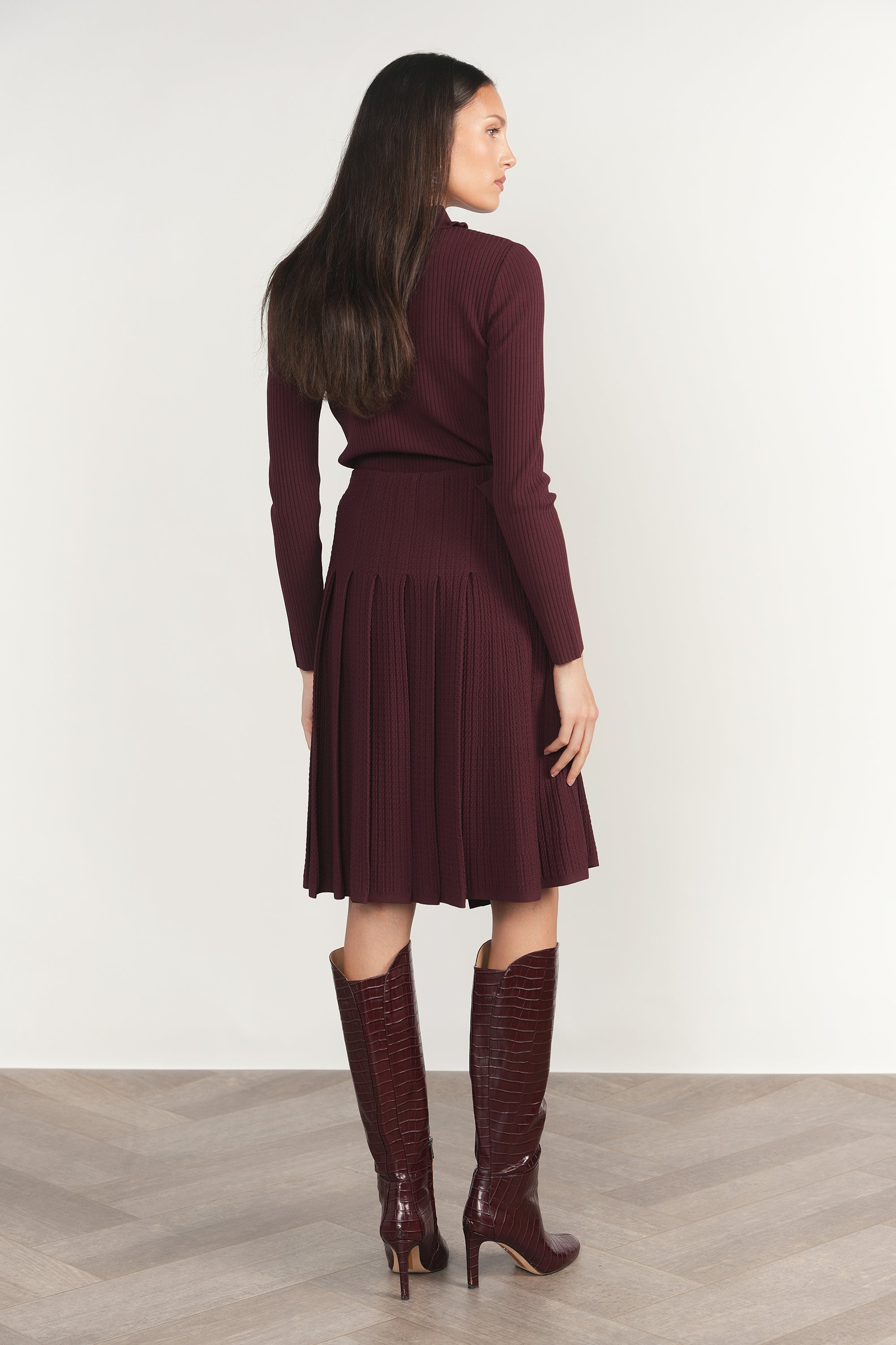 Adour Skirt - Antique Berry