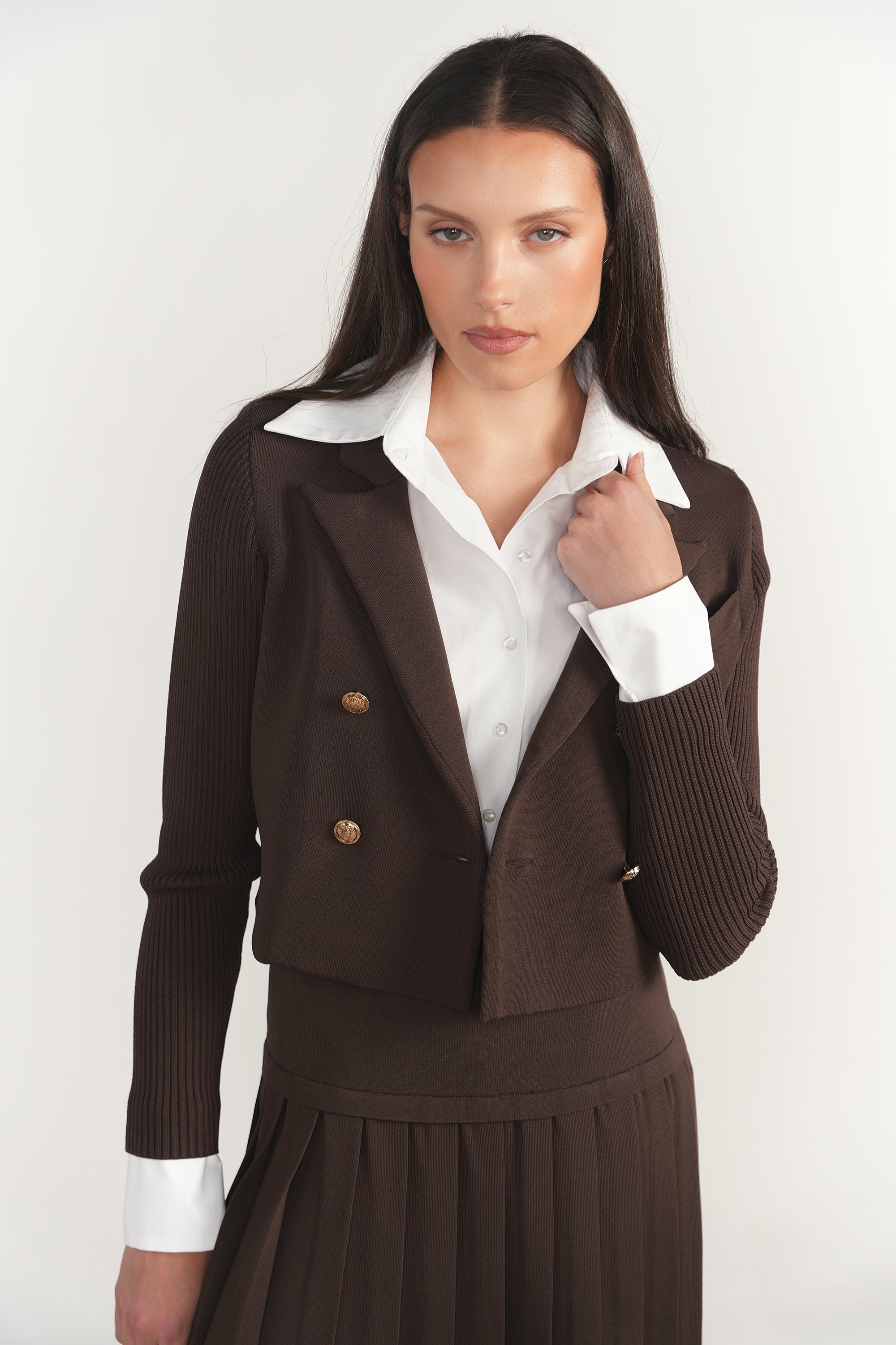 Allier Blazer - Fudge
