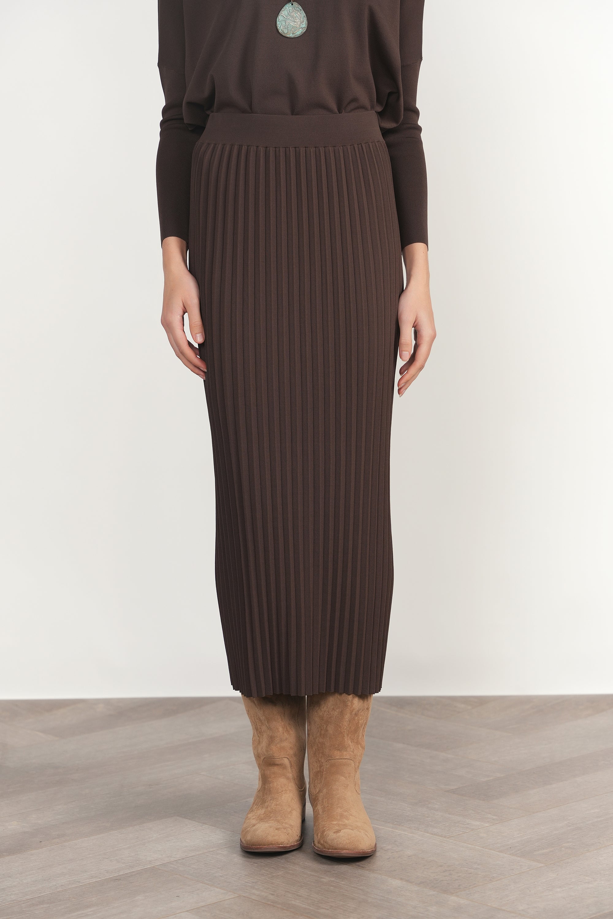 Eden Skirt in Fudge – image 2