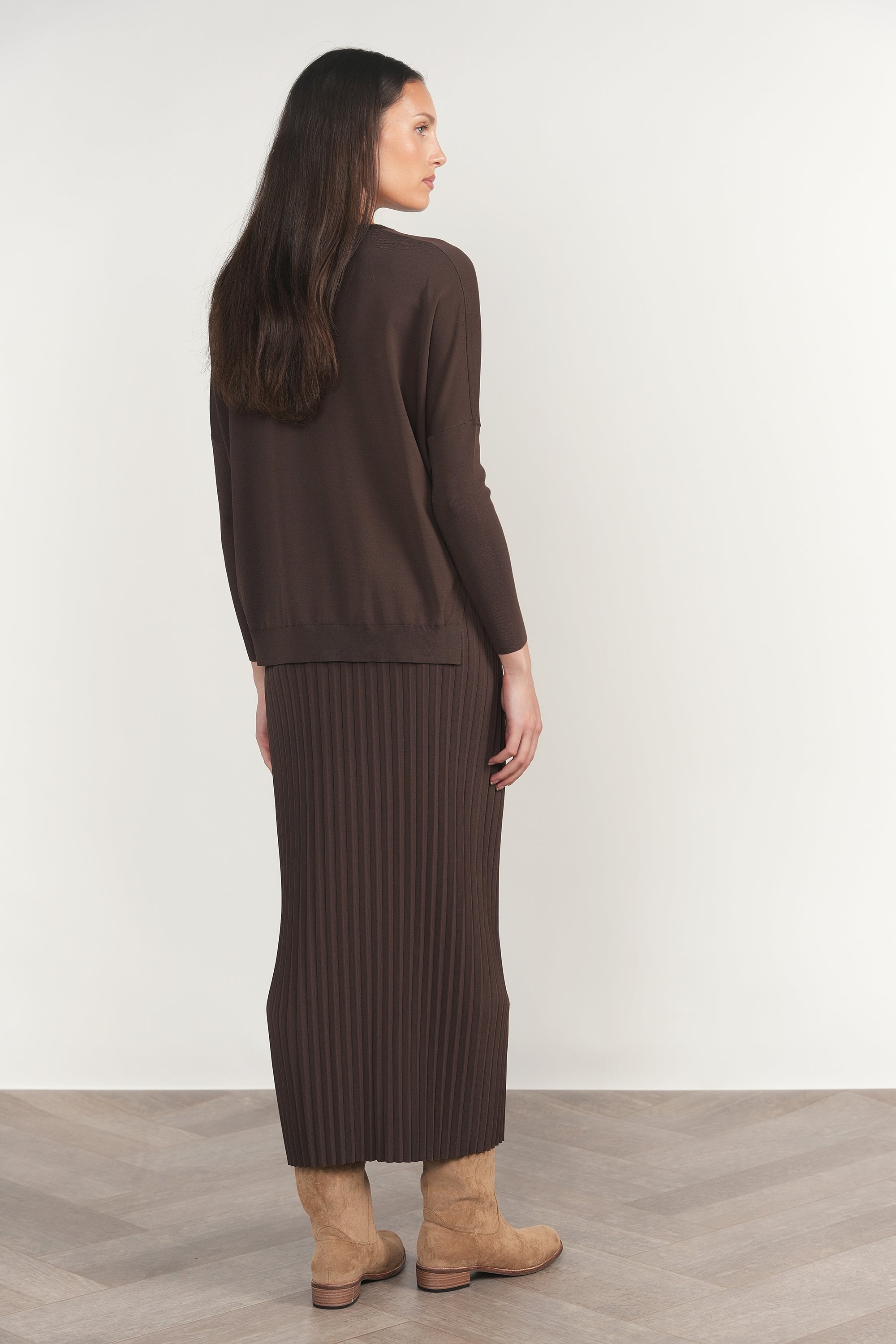 Eden Skirt in Fudge – image 3