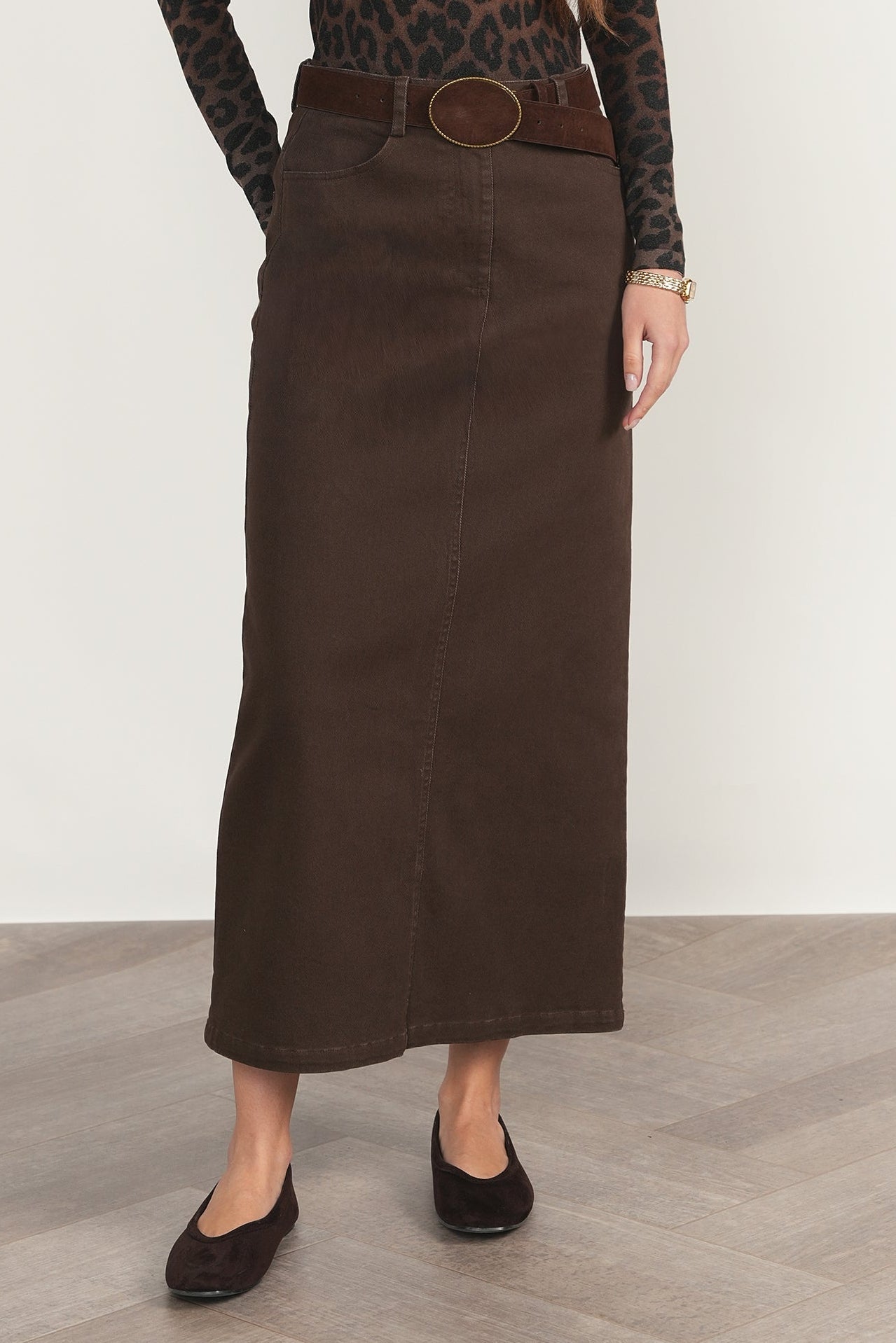 Elbe Skirt in Fudge – image 2