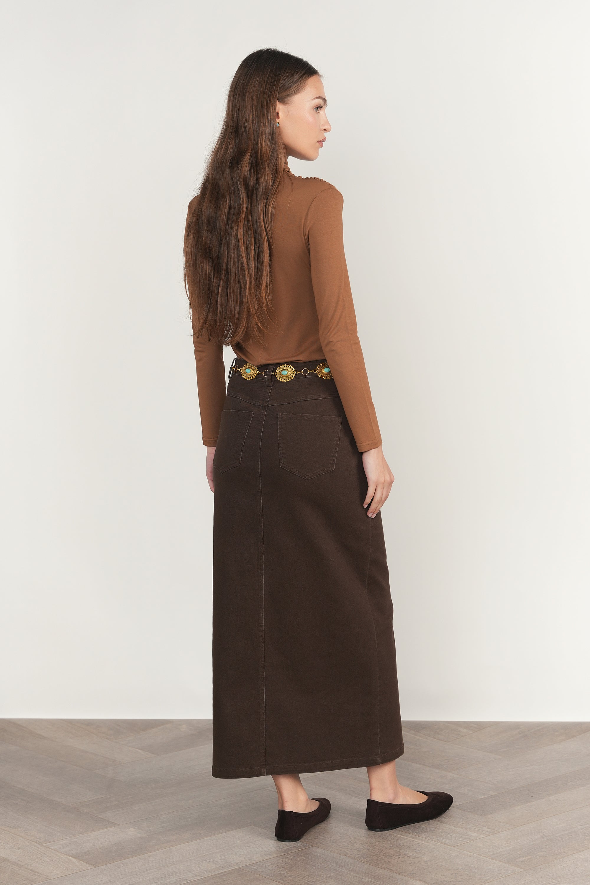 Elbe Skirt in Fudge – image 6