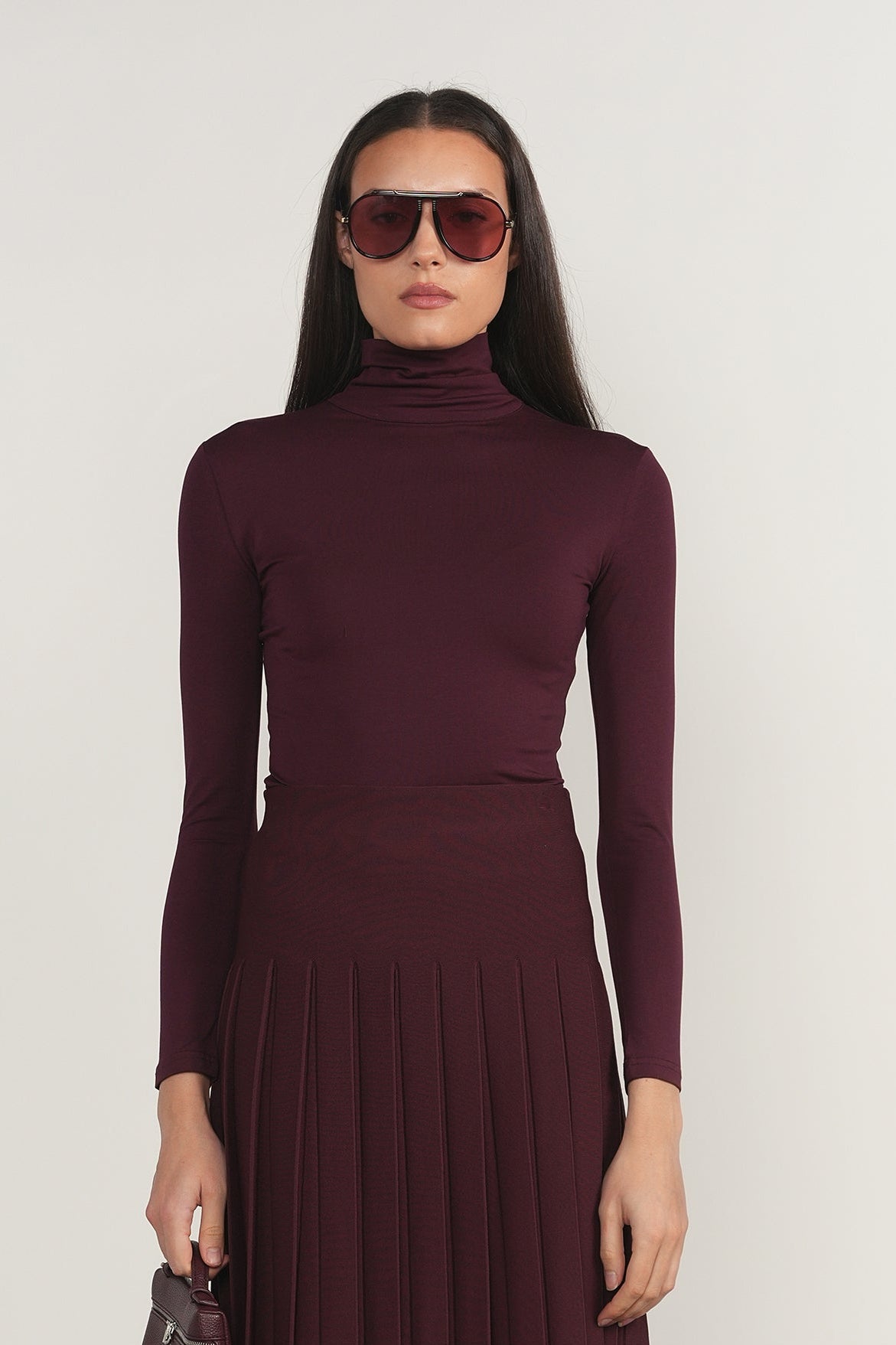 Greta Top in Antique Berry – image 1