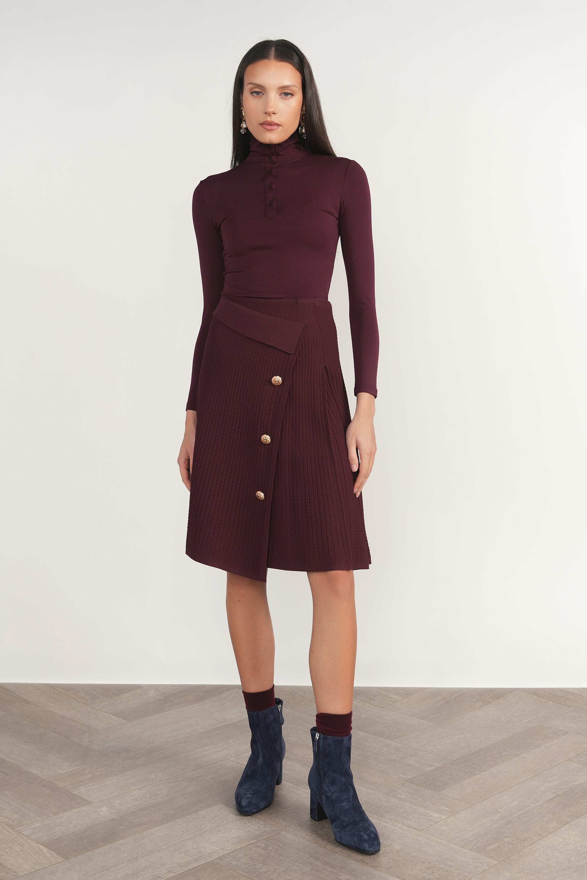 Greta Top in Antique Berry – image 5
