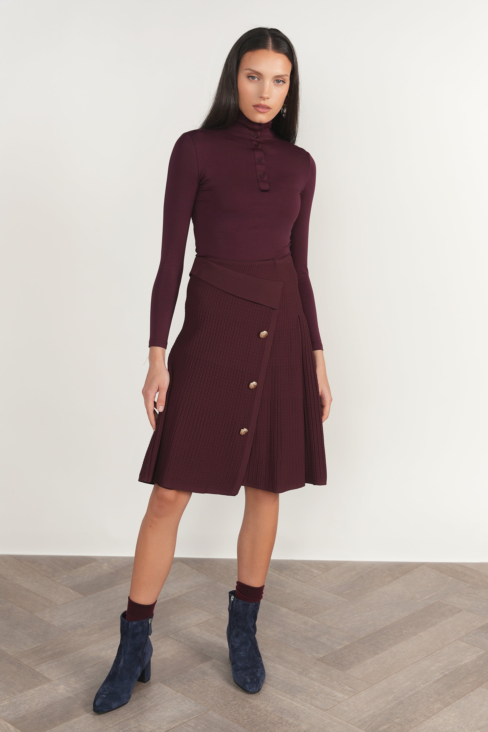 Greta Top in Antique Berry – image 6