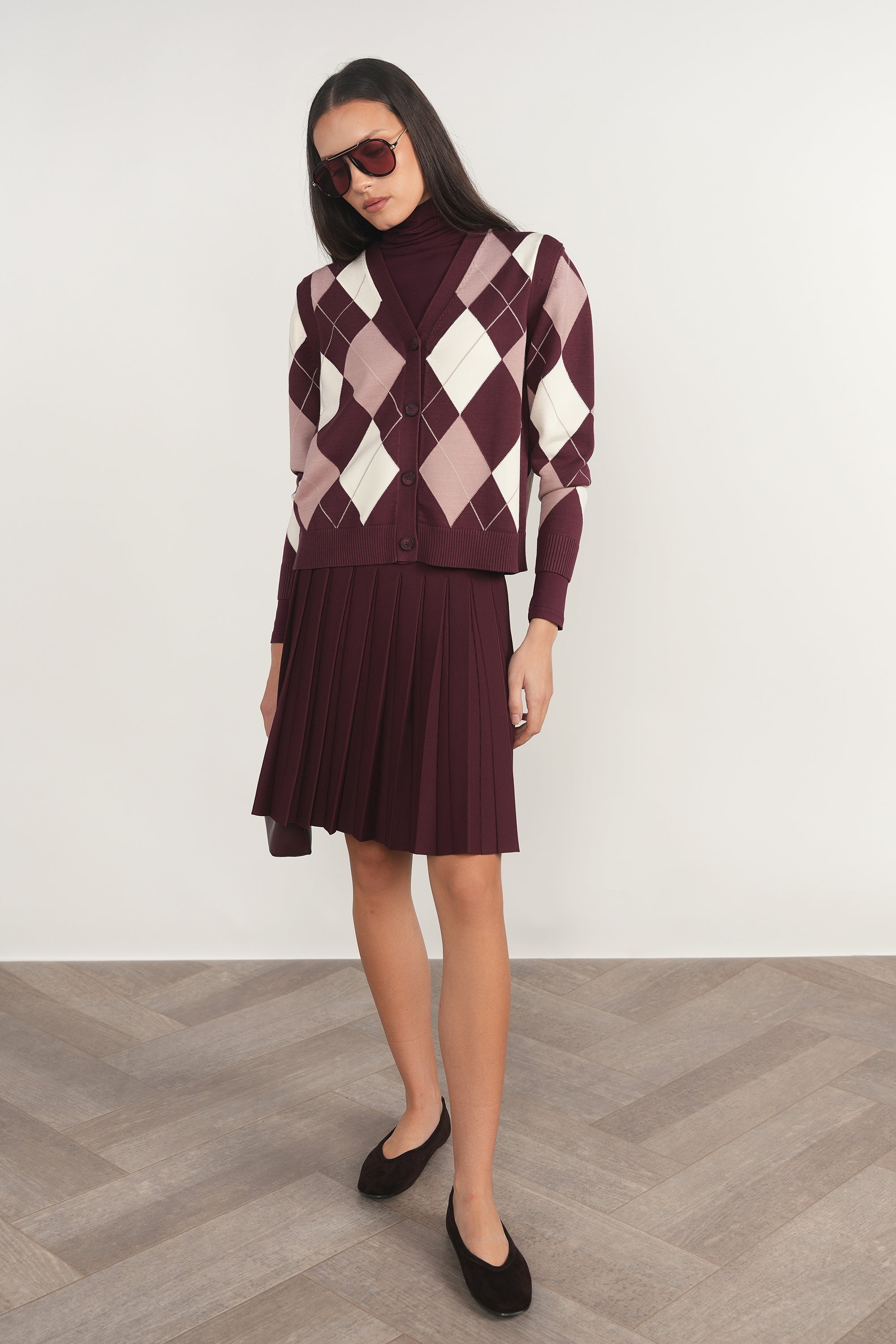 Greta Top in Antique Berry – image 9