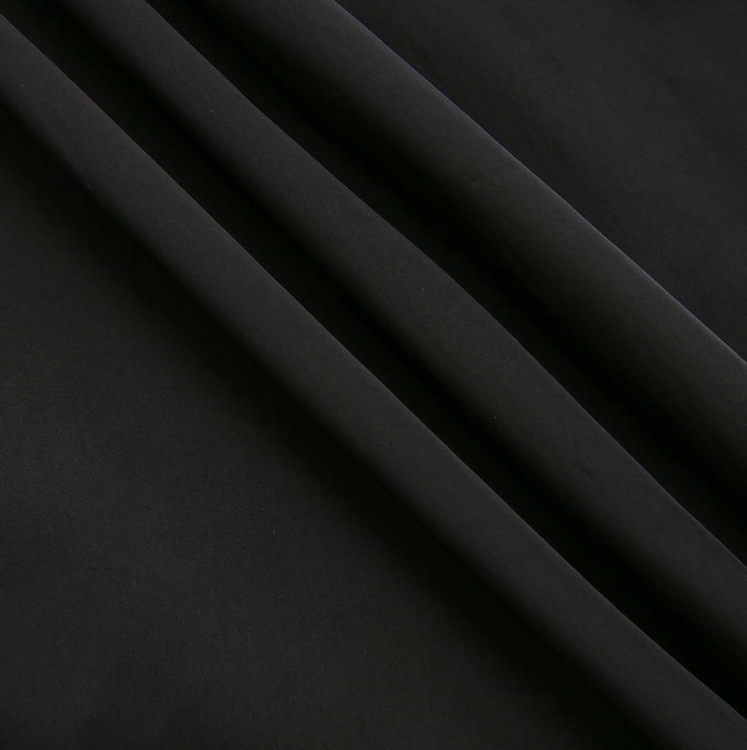 Knit Collared Bubble Dress - Black