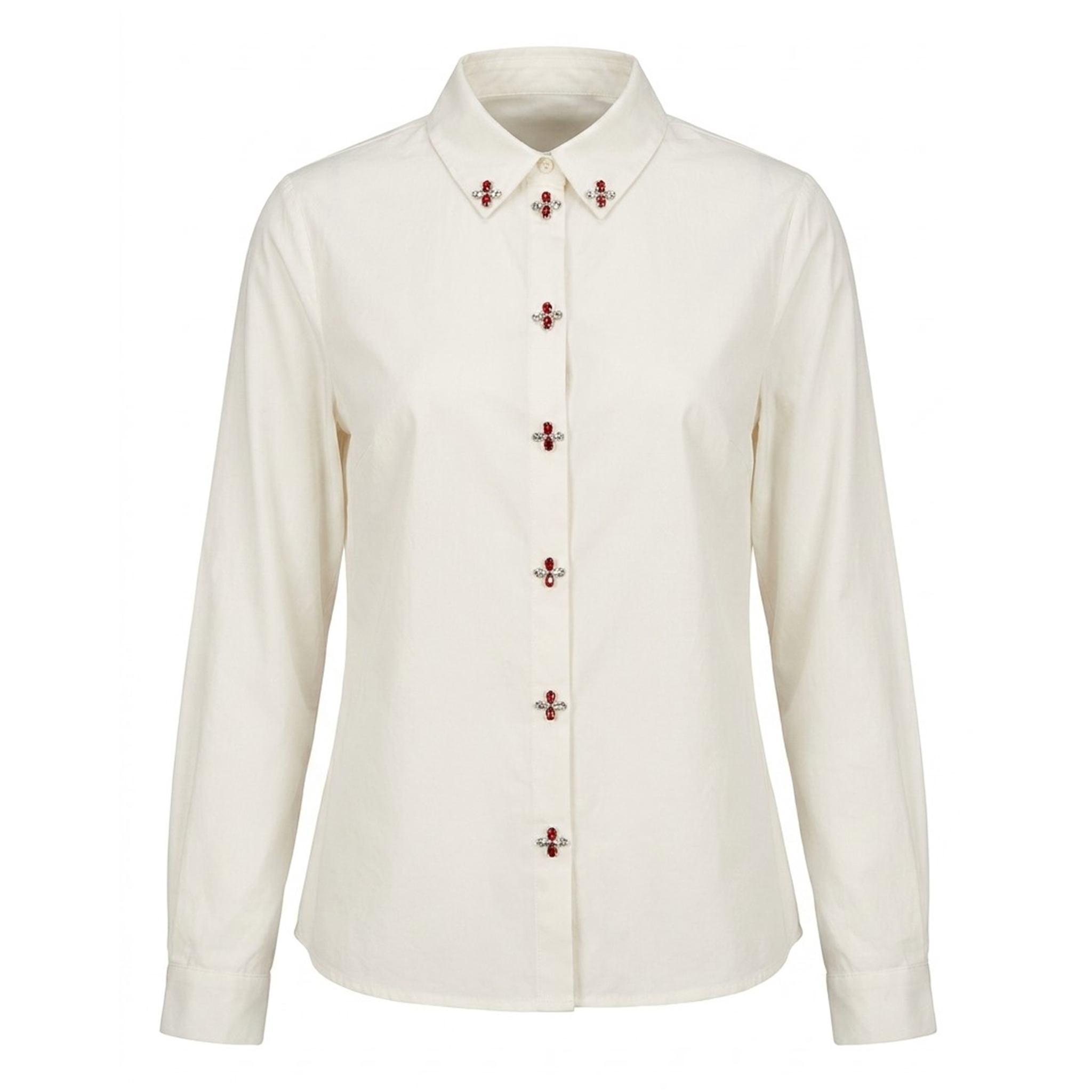 Legend Teen Shirt with Rhinestone - Off White
