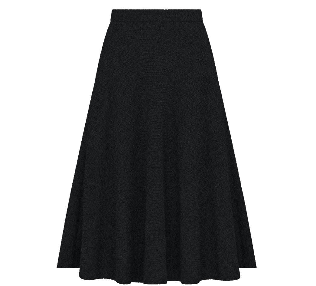 M-1813 Skirt - Black