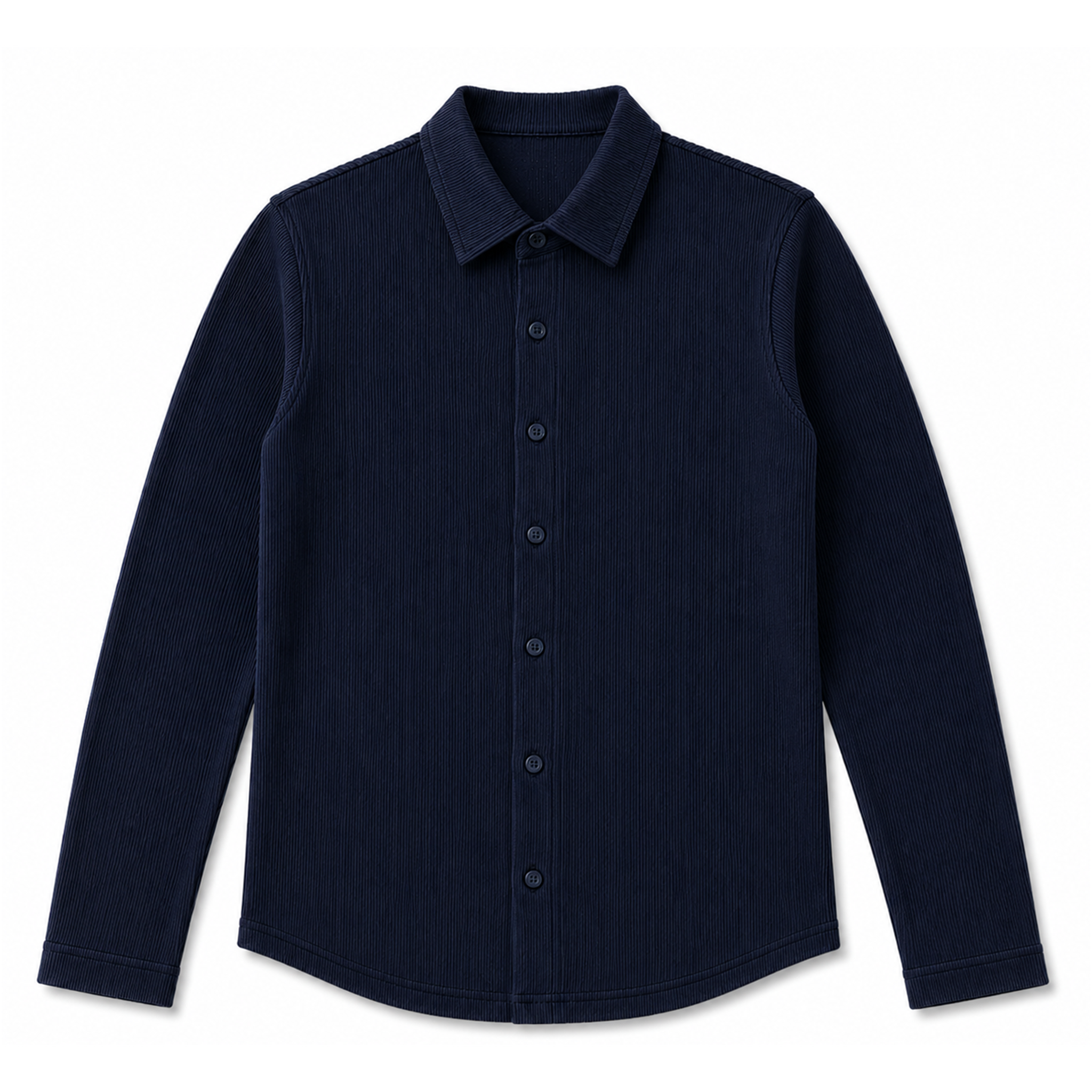 Noni Daily Teen Rib Modal Shirt - Navy