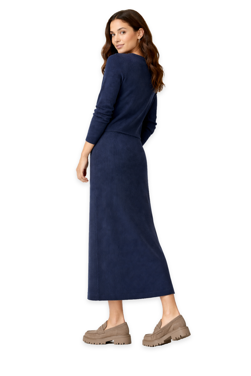 Noni Daily Teen Rib Modal Skirt - Black