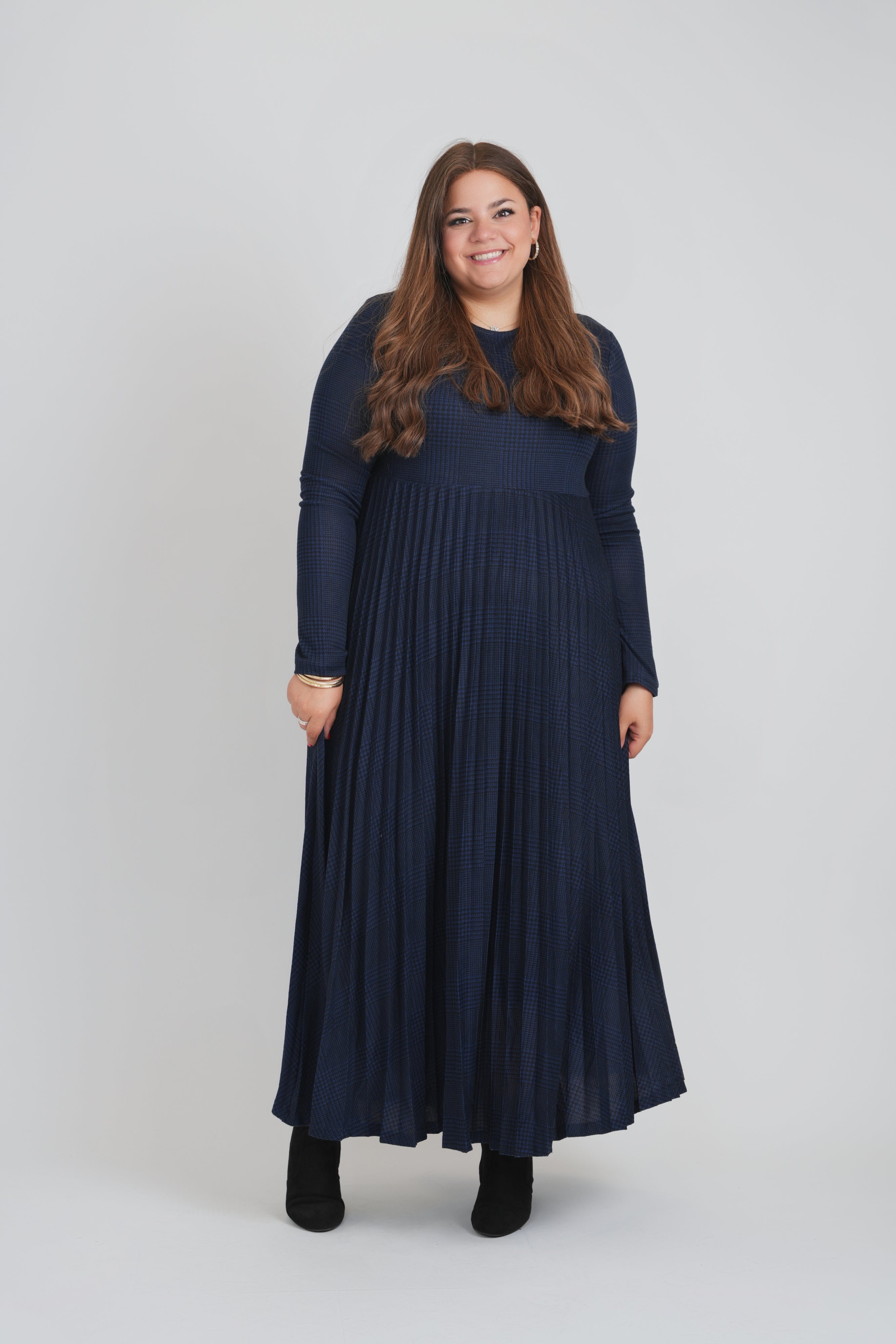 Rachel Dress - Navy