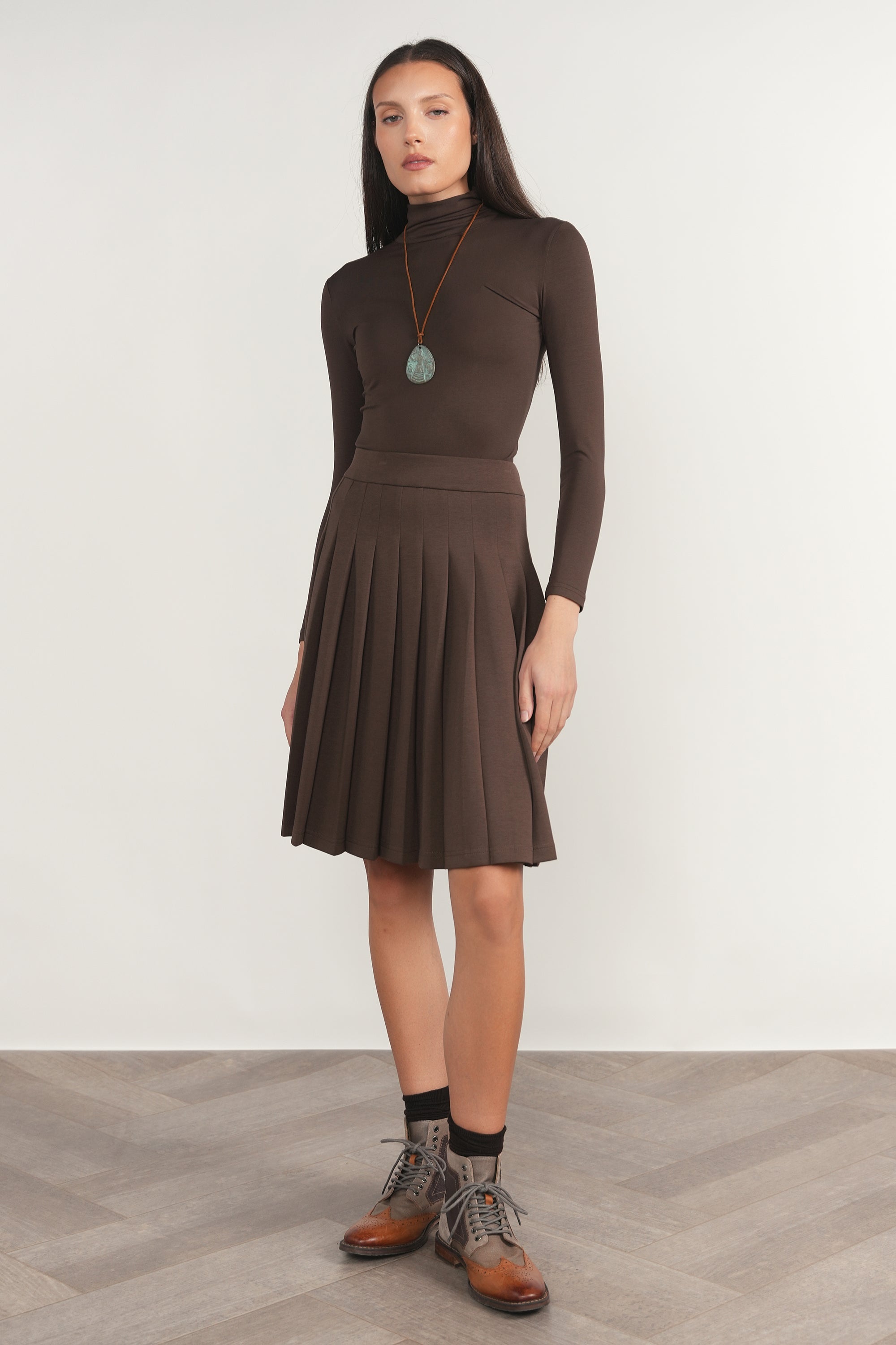 Sava Skirt in Fudge – image 1