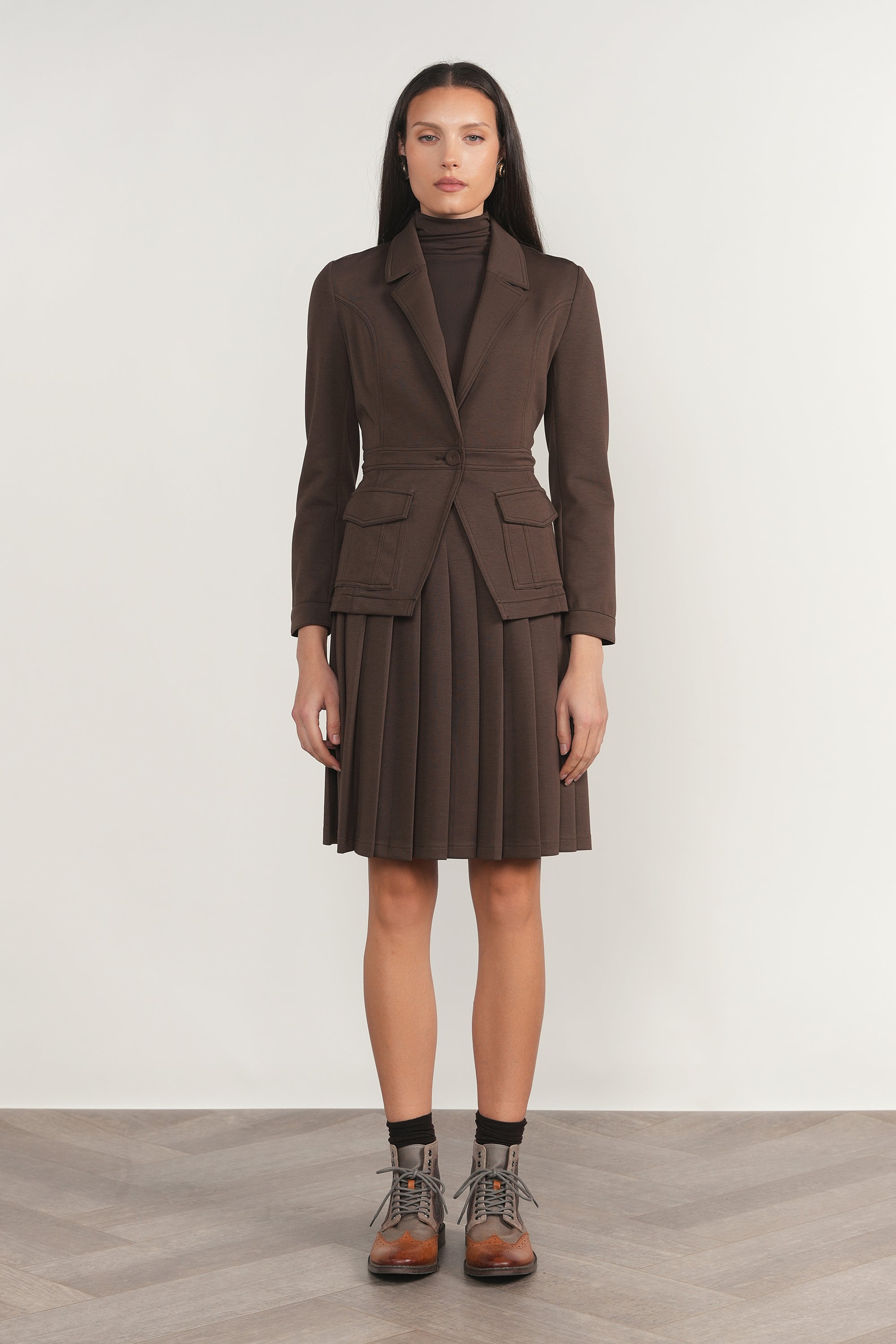 Sava Skirt in Fudge – image 9